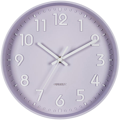 Purple Wall Clock