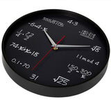 12 Inch Mathematics Wall Clock