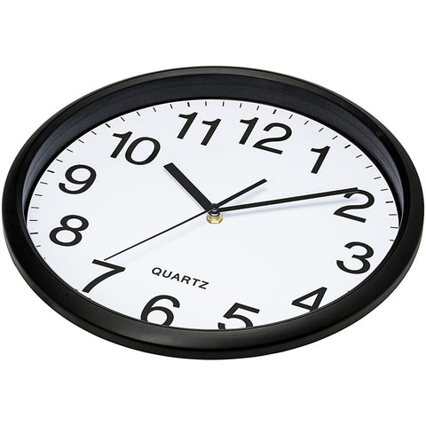 10 Inch Black Wall Clock