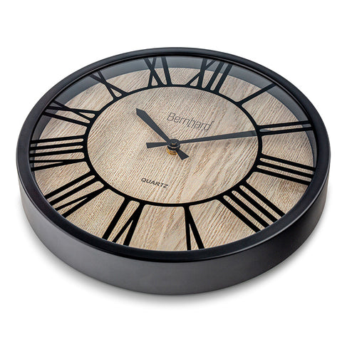 Brown Farmhouse Wall Clock