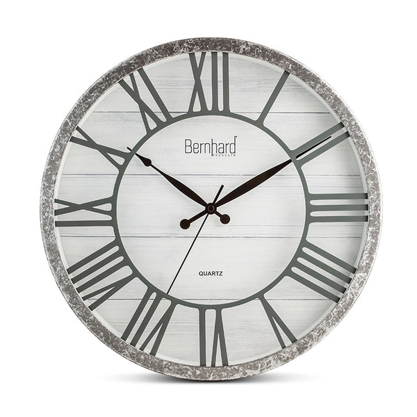 Galvanized Farmhouse Wall Clock