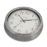 Rustic Galvanized Wall Clock