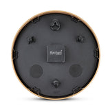 Black Marble Metal Wall Clock