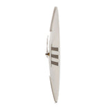 White and Gray Convex Wall Clock