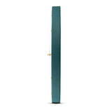 Metal Teal Wall Clock