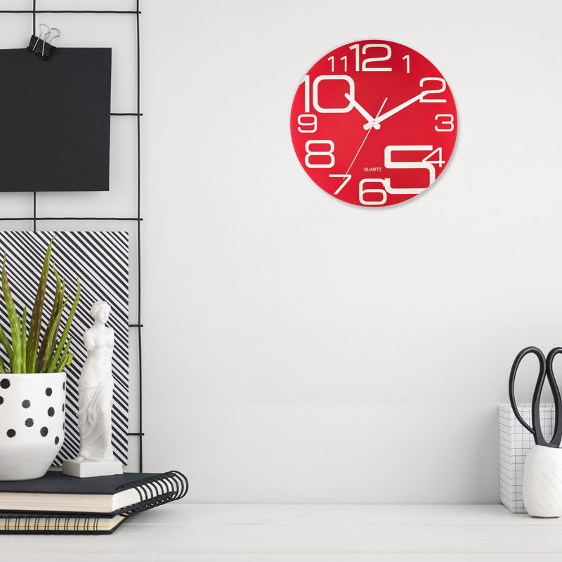 Glass Wall Clock – Bernhard Products