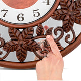 Bronze Mirror Flower Clock