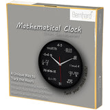 12 Inch Mathematics Wall Clock