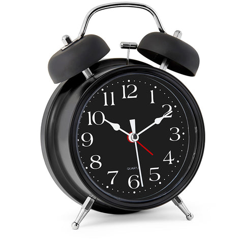 Black Classic Alarm Clock