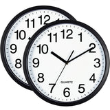 10 Inch Black Wall Clock