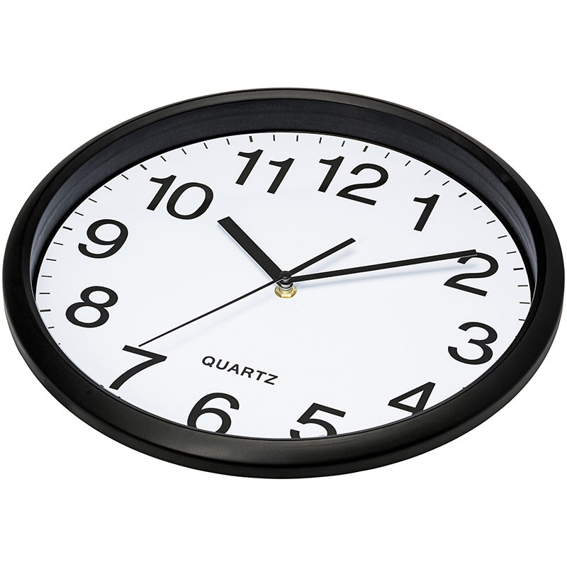 10 Inch Black Wall Clock 2 pack – Bernhard Products